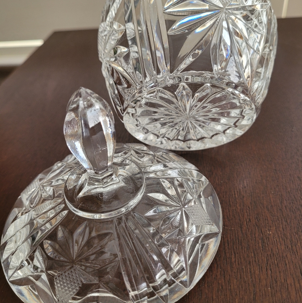 Crystal Candy Jar with Lid - Picture 5 of 8